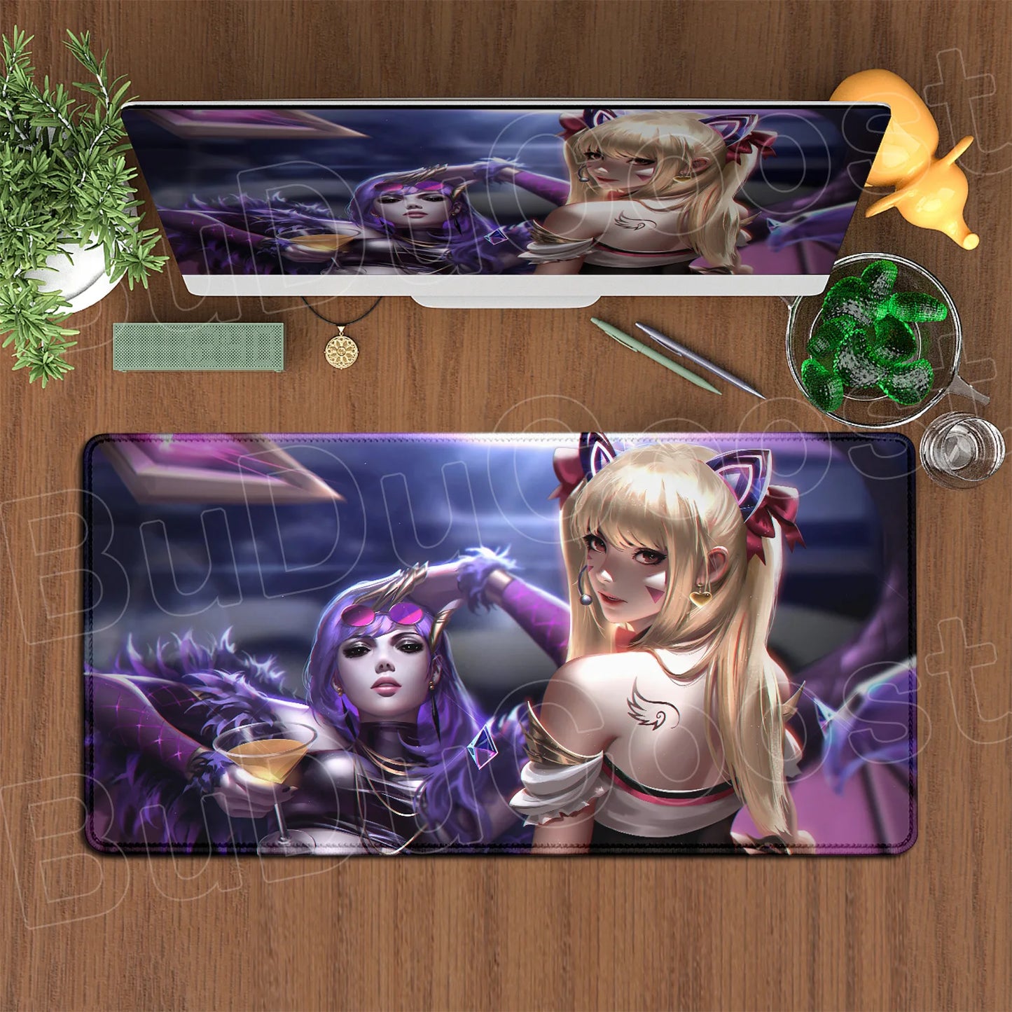 Large XXL DIY Cool  Overwatch Mouse Pad Keyboard Table Gaming Accessories Non-Slip Rubber Edge locking spped Laptop Rug desk Mat