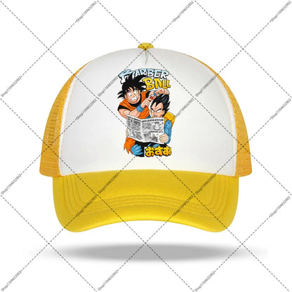 Dragon Ball Baseball Cap Women Men Sun Hats Cartoon Anime Printed Caps Adult Summer Comfortable Unisex Cotton Hat Party Gifts