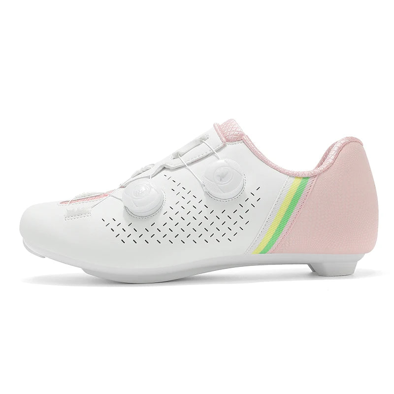 Road Cycling Shoes Flats Cleats Shoes Speed Cycling Sneaker Man Bike Shoes Women Self-Locking Non-slip Mountain Bicycle shoe spd