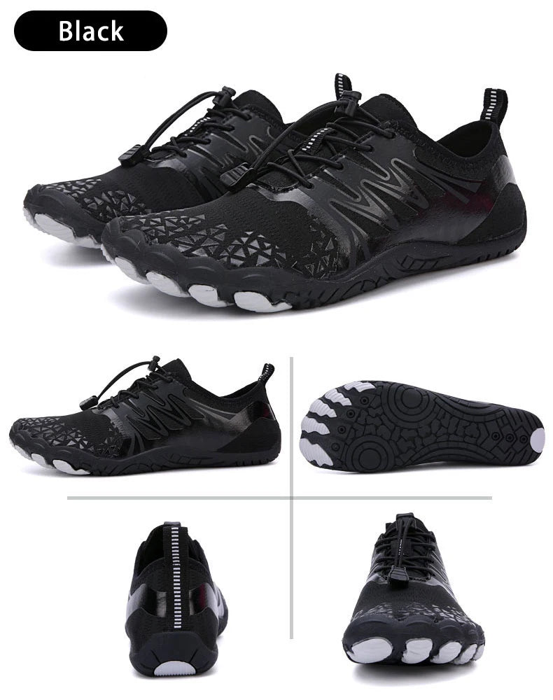 EOCENE Barfuß-Outdoor-Sportschuhe für Herren und Damen, schnell trocknende Aqua-Schuhe für Strand, Schwimmen, Fitness, Waten, Wandern und Radfahren
