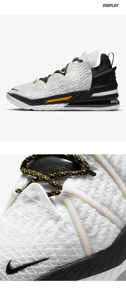 Nike Genuine LEBRON XVIII James 18 Unisex Air Cushion Basketball Shoes CQ9284-100