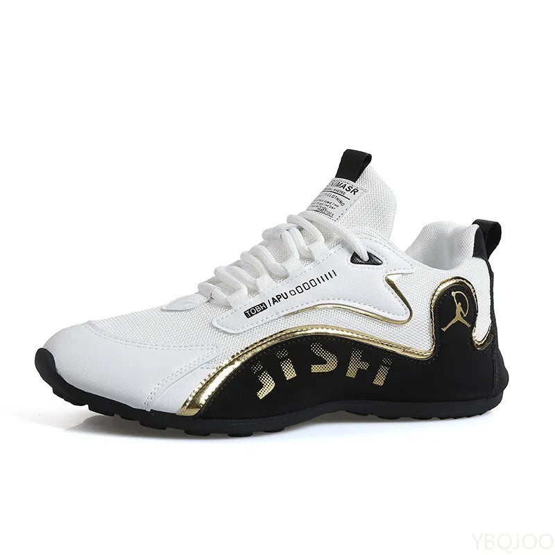 Large Size Spring and Autumn New Thick Sole Height-Increasing Casual Men's Shoes, Niche Trend Versatile Flat Sports Shoes for Men