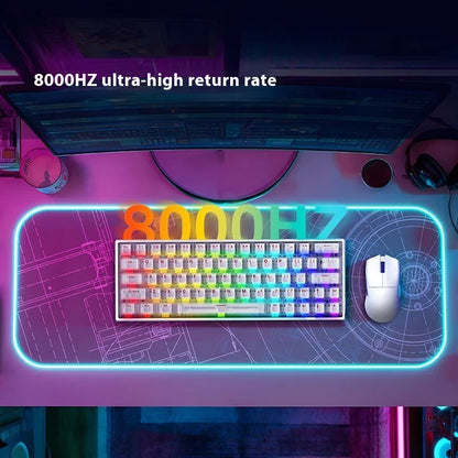 IROK ND63 Max ND63 Ultra ND68 Pro Gaming Magnetic Mechanical Keyboard 60% Layout RT0.001mm 8K 0.125ms Delay Wired Gamer Keyboard