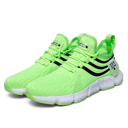 Modne, oddychające, codzienne męskie buty sportowe na wiosnę i jesień – Tenis Masculino, Zapatillas Hombre, modne buty do biegania
