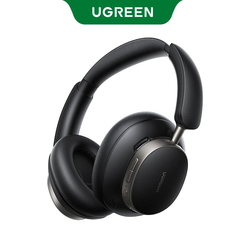 UGREEN Studio Pro Wireless ANC Headphones – 48dB Active Noise Cancelling, Hi-Res LDAC Over Ear Bluetooth Headphones, 120H Playtime Deep Bass Wireless Headset