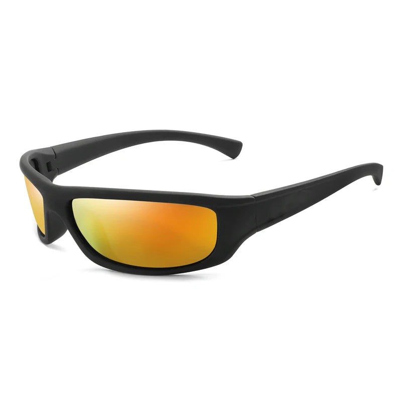 2024 Fashion Polarization Cycling Sunglasses Retro Sport Fishing Glasses Men Women Lightweight Driving Cycling Running UV400