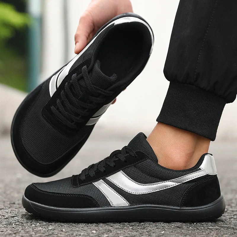 Men Shoes Wide Toe Sneakers Fashion New Soft Sole Wide Last Shoes Outdoor Casual Shoe Unisex Mesh Barefoot Shoes Tenis De Hombre