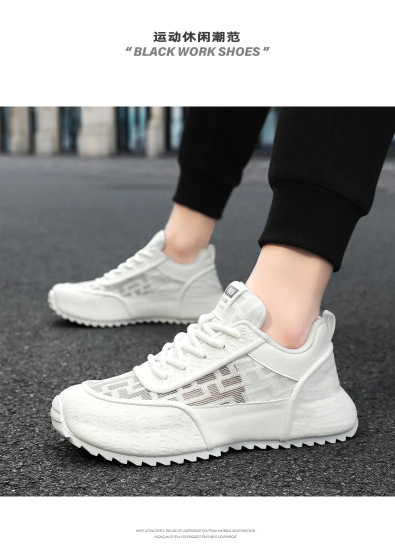 Markenschutz 2026 neue leichte, rutschfeste, atmungsaktive und verschleißfeste Herren-Laufschuhe – sportlich, modisch, vielseitig, lässig