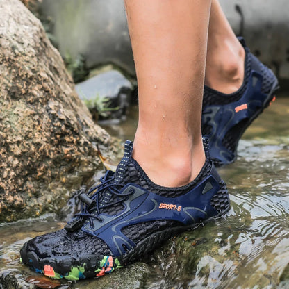 Men Wading Shoes Barefoot Beach Shoes Non-Slip And Wear-Resistant Swimming Upstream Shoes Women Outdoor Water Sports Shoes