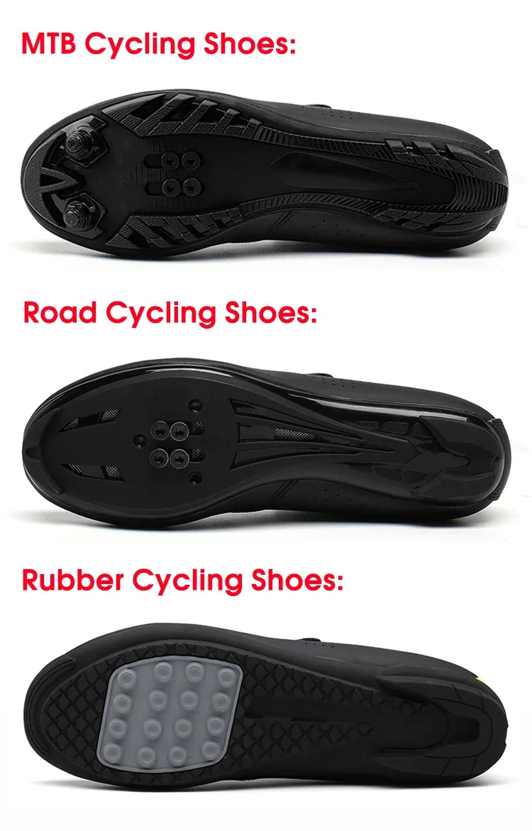 Cycling Sneaker Mtb Road with Sports Speed Bike Shoes  For Men Women Mountain Racing Flat SPD Zapatillas Ciclismo Mtb