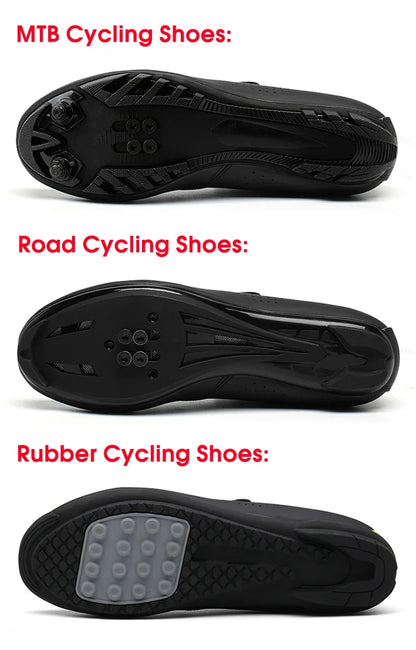Cycling Sneaker Mtb Road with Sports Speed Bike Shoes  For Men Women Mountain Racing Flat SPD Zapatillas Ciclismo Mtb