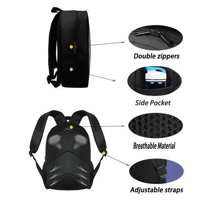 Trendiger Gaming-Schulrucksack für Kinder mit Lunchbags, Design-F-FortniteS Federmäppchen, Schultaschen für Jungen und Mädchen, ideales Geschenk