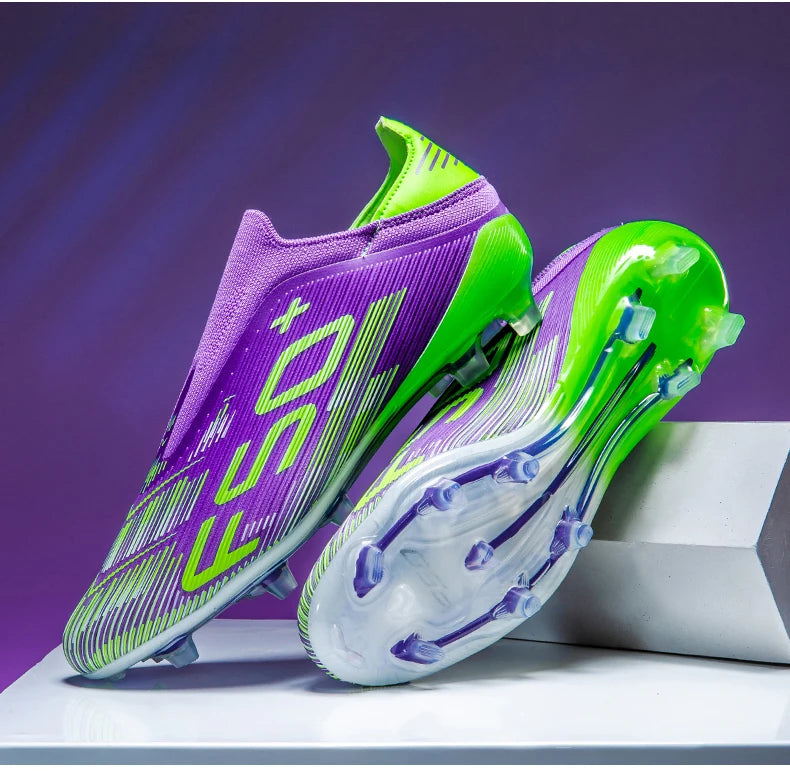 Nouvelles chaussures de football pour hommes, chaussures de football sur gazon, ultralégères, confortables, crampons d'intérieur antidérapants, crampons FG pour terrain synthétique, futsal, adulte, antidérapantes