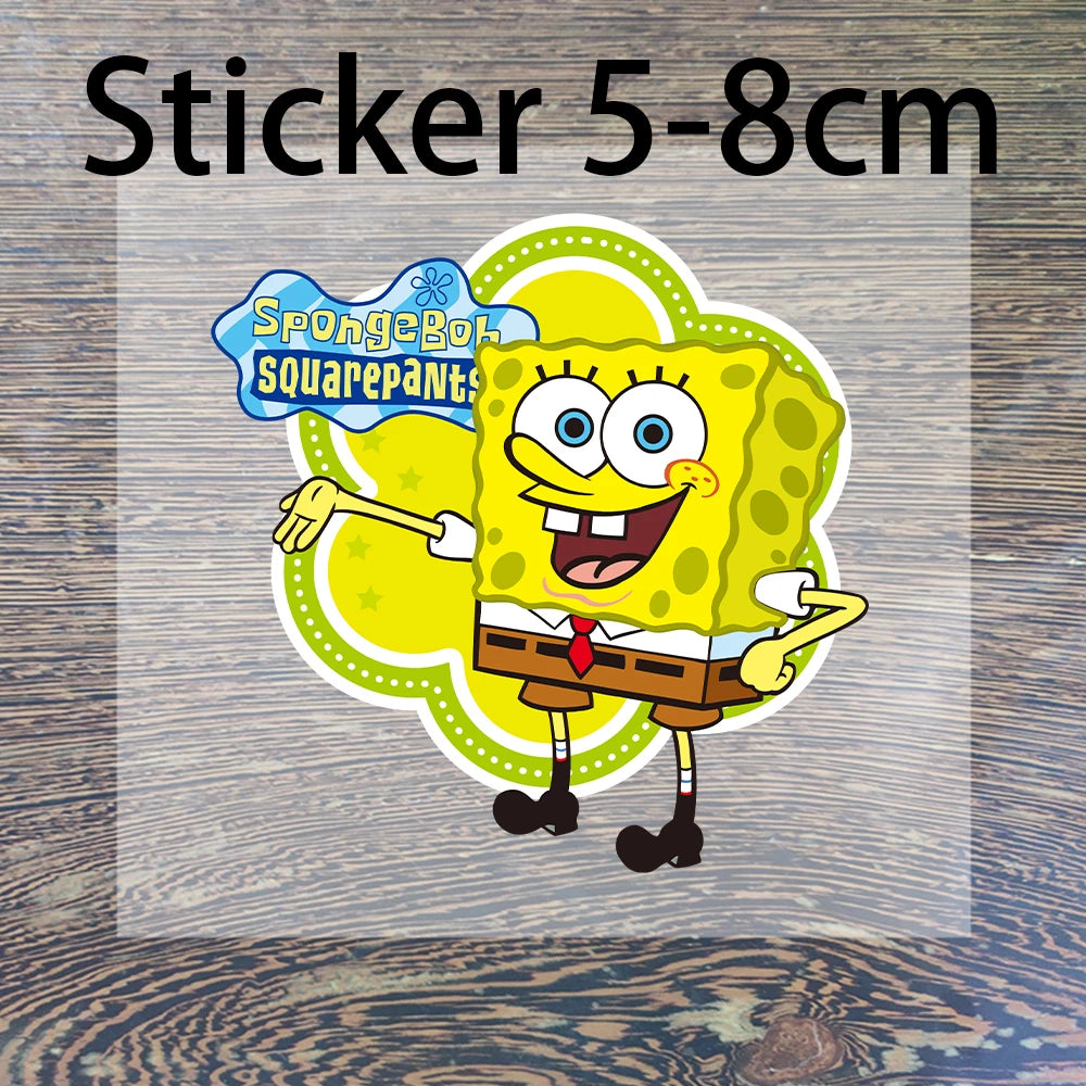 Spongebob-baseballkasketter til børn – kawaii-tegneserie med bogstaver – afslappet solhat til børn – justerbar kasket med skygge – fødselsdagsgaver