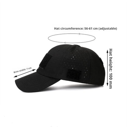 1 stk. Ny camouflage-baseballkasket til mænd, åndbar solhat til udendørs sport, jagt, vandreture, camping, strand og fiskeri