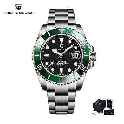 Relógio automático mecânico para homem PAGANI Design 2026 New Miyota 8215 40mm em aço inoxidável, impermeável