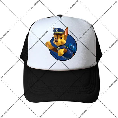Paw Patrol-kasketter: Chase og Skye – baseballkasket til kvinder og mænd med sødt tegneserie- og anime-mønster, solhat, sommerkasketter til udendørs brug, fødselsdagsgaver