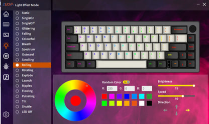 Kit tastiera meccanica personalizzata GMK67 65% Gasket Bluetooth 2.4G wireless hot-swappable con retroilluminazione RGB