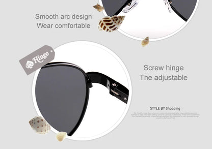Classic Polarized Pilot Sunglasses For Male Driving Black Sun Glasses Men's Vintage Eyewear Gafas De Sol 8955