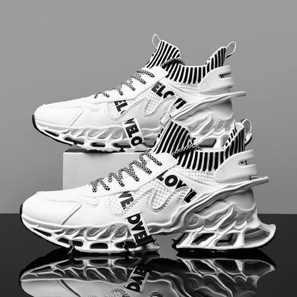 Chaussures de course respirantes pour hommes, baskets pour hommes, mocassins à la mode, chaussures de tennis décontractées, course d'entraînement, luxe