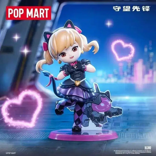 POP MART originalna Overwatch Play Of The Game serija Blind Box PVC kolekcionarskih figurica, stolni ukrasi, model igračke za djevojčice i obožavatelje
