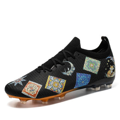 Scarpe da calcio professionali Lawn Nails resistenti all'usura, multicolore, con forte aderenza e grande equilibrio, per allenamento estivo all'aperto
