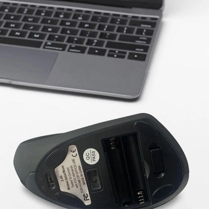 Ratón inalámbrico 2.4G vertical gaming ergonómico 1600DPI para PC, portátil y oficina, mini ratón gaming