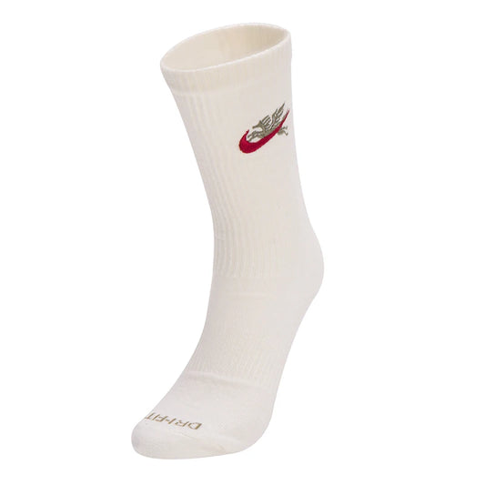 Nike Men's Socks, Women's Socks, Nike Breathable Sweat-Absorbent Sports Socks, Basketball Socks, Fashionable and Versatile Casual Socks Iq3433-133