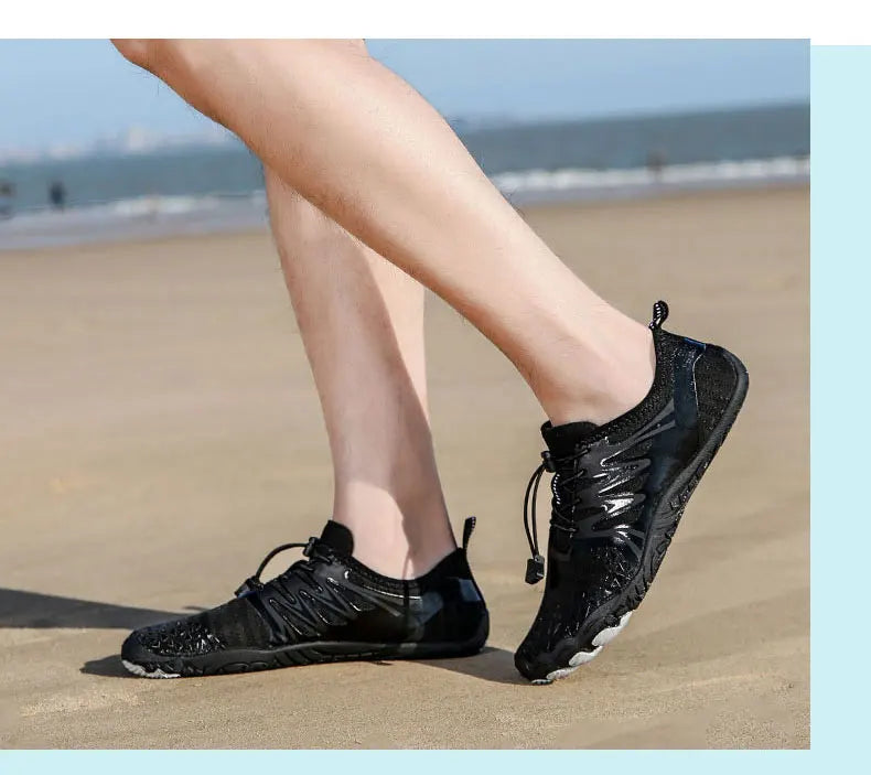 EOCENE Barfuß-Outdoor-Sportschuhe für Herren und Damen, schnell trocknende Aqua-Schuhe für Strand, Schwimmen, Fitness, Waten, Wandern und Radfahren