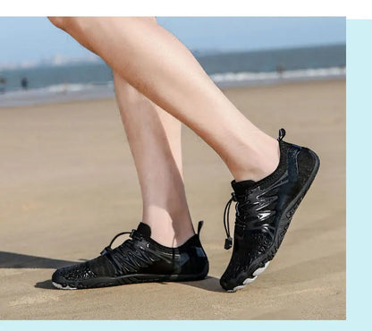 EOCENE Barfuß-Outdoor-Sportschuhe für Herren und Damen, schnell trocknende Aqua-Schuhe für Strand, Schwimmen, Fitness, Waten, Wandern und Radfahren