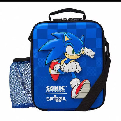 NEW High-quality Original Blue Boy Sonic Children's Backpack Cartoon Stress-relief Bag Hedgehog Anime Stationery Student Gift