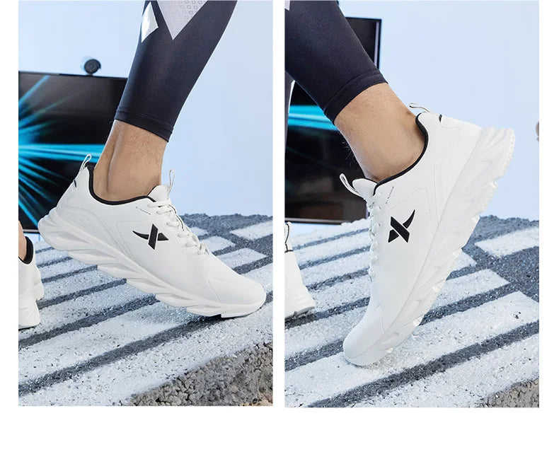 Xtep tenisice za trčanje za muškarce 2021, zimske ulične casual muške sportske cipele, otporne na trošenje, s potporom i amortizacijom, sneakers 879419110080