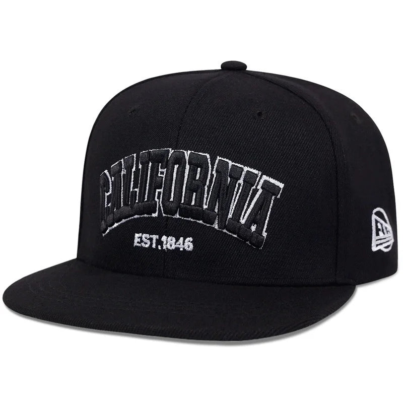 Unisex Letter Embroidery Hip-hop Hats Spring And Autumn Outdoor Adjustable Sports Casual Baseball Caps Sunscreen Hat