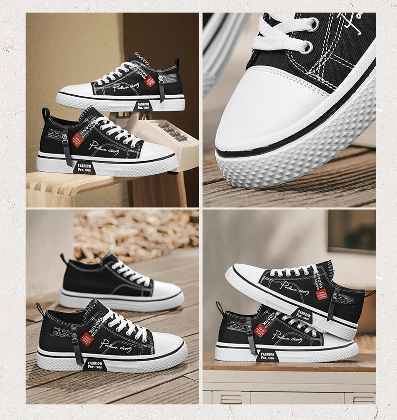 Chaussures de ville décontractées en toile pour hommes, grandes tailles, idéales pour l’été, avec semelle souple et antidérapante, parfaites pour la marche en extérieur, chaussures de sport à la mode pour jeunes, ch