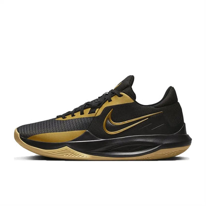 Nike Precision 6 Comfortable and Versatile Low-Top Basketball Shoes for Men DD9535-008