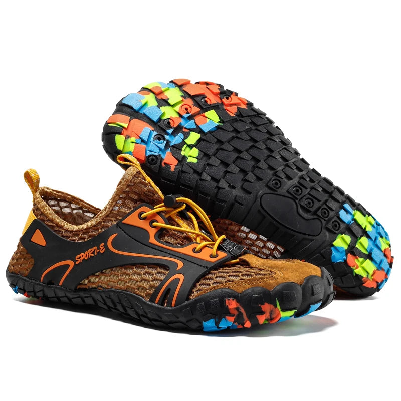 Men Wading Shoes Barefoot Beach Shoes Non-Slip And Wear-Resistant Swimming Upstream Shoes Women Outdoor Water Sports Shoes