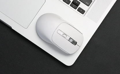 BalanceFit Bluetooth Wireless Mouse 5.2, Rechargeable Ergonomic Wireless Mouse with USB 2.4GHz for Laptop, MacBook, iPad, PC & Tablet