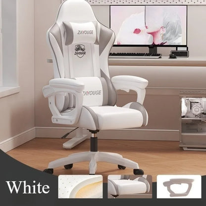 Support arrière pour ordinateur chaises de bureau Design ergonomique Support arrière au sol chaises de bureau fauteuil pivotant Silla meubles de jeu