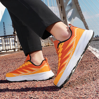 Men Sports Shoes Wide Last Comfortable Breathable Mesh Outdoor Fitness Shoes 2026 New Fashion Versatile Commuting Sports Shoes