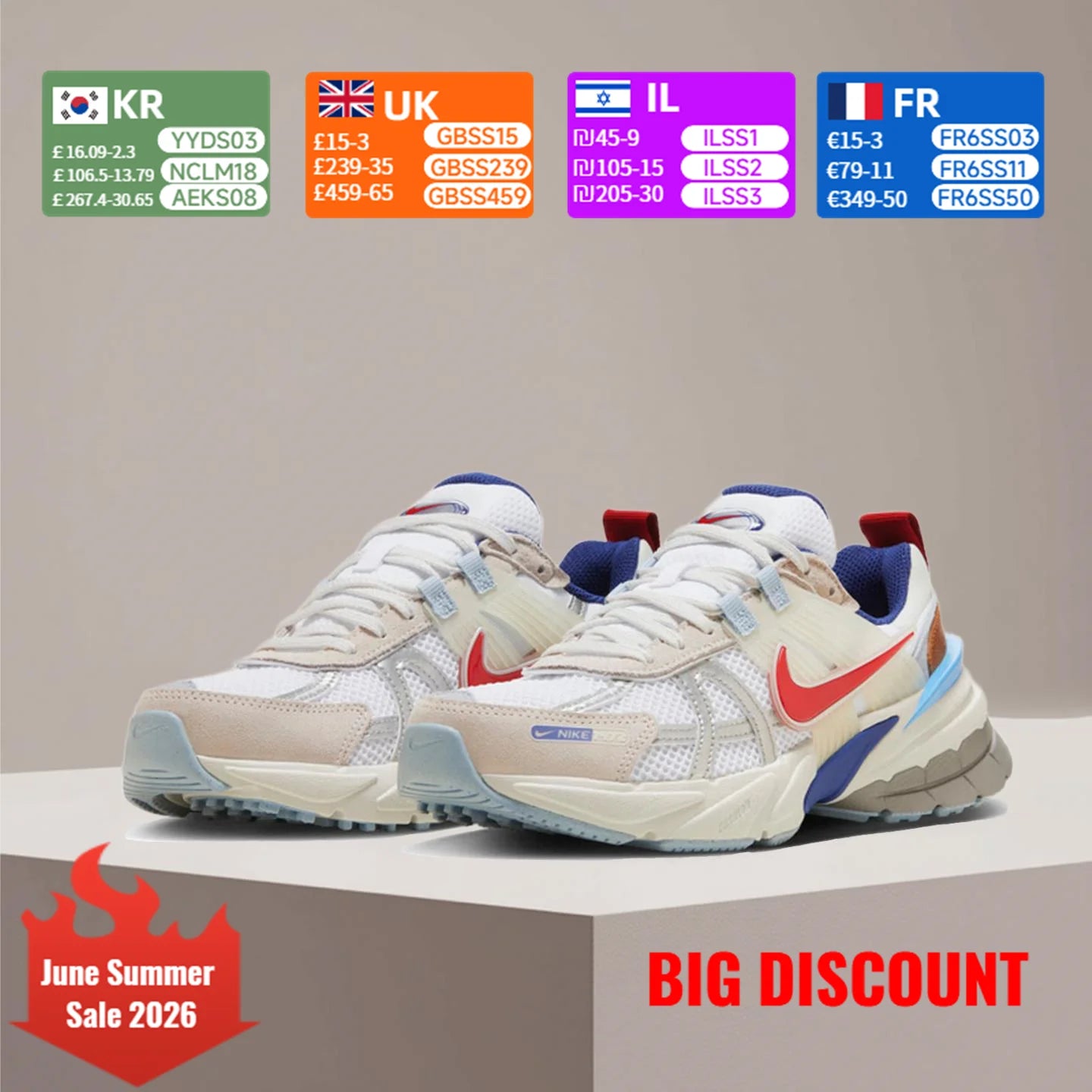 Nike V2K Run Retro Running Shoes Comfortable cushioning and durable construction Unisex casual everyday style HF5724-061