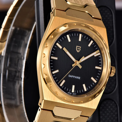 PAGANI DESIGN 2026 new ultra-thin 7mm quartz men's watch stainless steel sapphire 10Bar waterproof C3 upgrade V2 reloj hombre