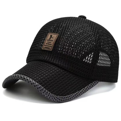 Unisex Label Mesh Breathable Baseball Caps Spring and Summer Outdoor Adjustable Casual Hats Sunscreen Hat Sports Cap