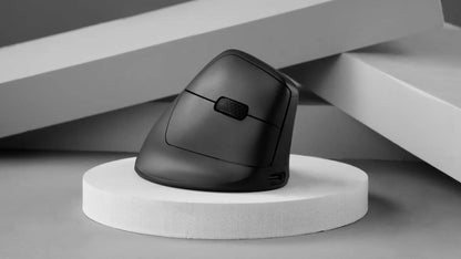 Keychron M5 Wireless Ergonomic Mouse with 8K Polling Rate, Bluetooth & 2.4GHz, 26K DPI Optical Sensor, Rechargeable Vertical Mouse