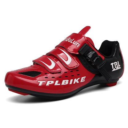 New Men’s and Women’s Bicycle Shoes Outdoor Cycling Shoes with Three Functional Soles Professional Training Shoes