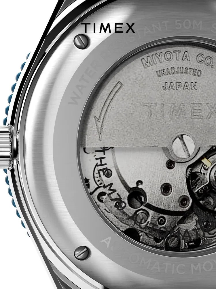 TIMEX Automatic Brand Men's Watch Luxury Leisure Multifunction Watches for Men Calendar  Steel Strip Wristwatch