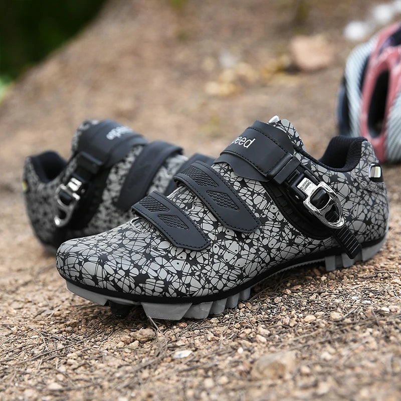 Men Cycling Shoes Road Bike Sneaker Cleat Self-Locking Mountain Bike Mtb Shoe Women Road Bicycle Speed Best Spd Bike Shoes