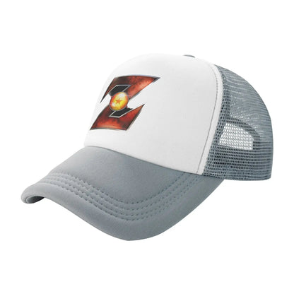 Adult Dragon Ball  Z Logo Trucker Caps Mesh Baseball Cap Polyester  Hats Trucker Hat Breathable Sports Cap Summer, produit gaming premium Fraquane, équipement gamer