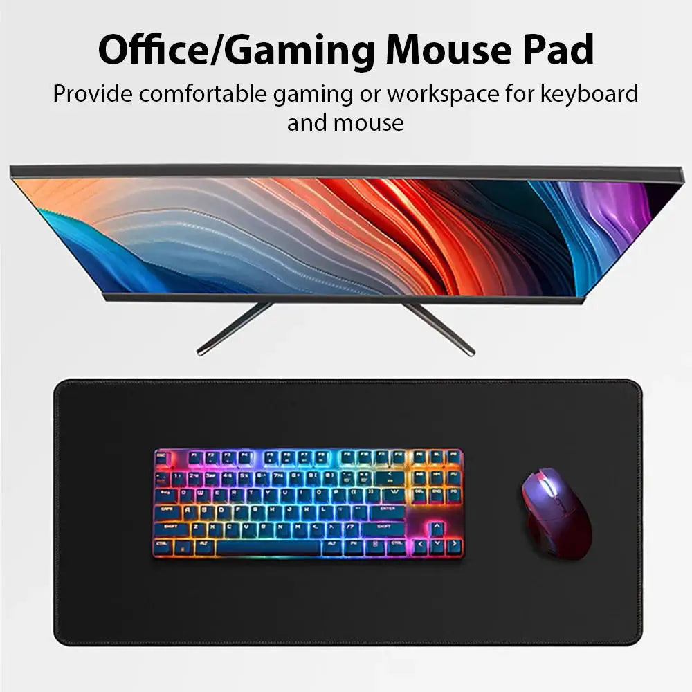 Cute Anime HD Print Mousepad Laptop Desk Mouse Mat PC Gaming Accessories Keyboard Pads Rubber Soft Sonic The Hedgehog Mouse Pads