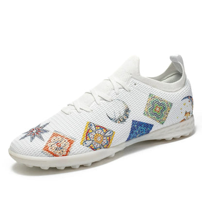 Scarpe da calcio professionali Lawn Nails resistenti all'usura, multicolore, con forte aderenza e grande equilibrio, per allenamento estivo all'aperto