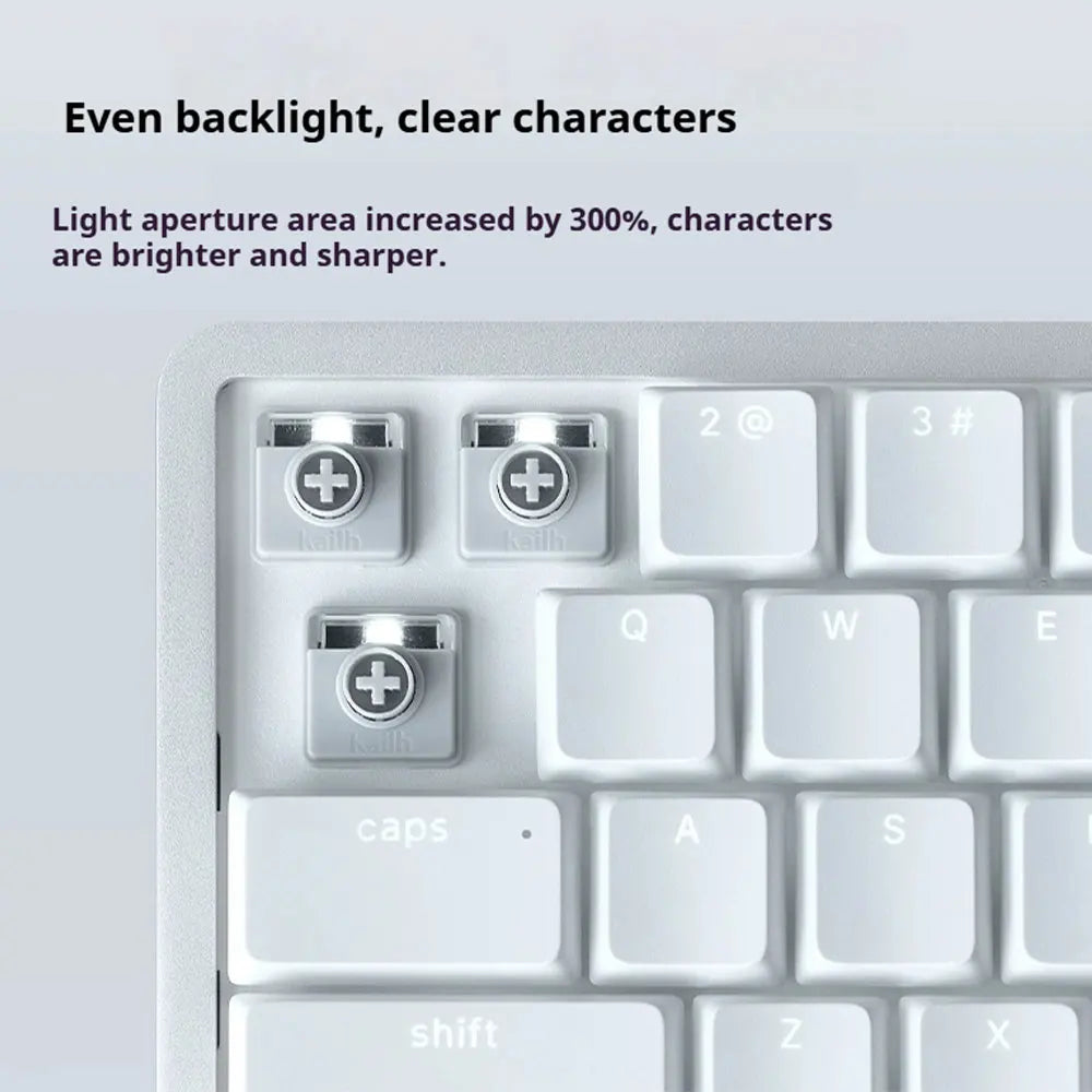 Lofree FLOW2 Mechanical Keyboard Business Office Wireless Bluetooth Wired Quiet & Gentle Sound Compatible Mute Aluminum Lump